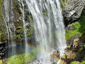Narada Falls viewed from the overlook